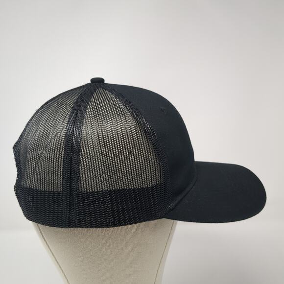 The Kreative Lure Snapback Trucker Hat Black One Size Adjustable Port Authority - Picture 5 of 10